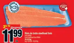 Super C filets de truite steelhead frais | fresh steelhead trout fillets offer