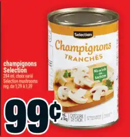 Super C champignons Selection | Selection mushrooms offer