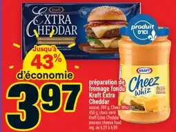Super C préparation de fromage fondu Kraft Extra Cheddar offer