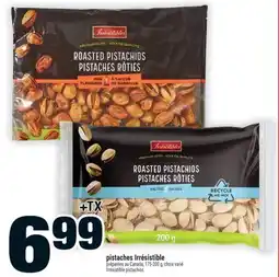 Super C pistaches Irrésistible | Irrésistible pistachios offer