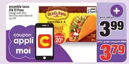 Super C ensemble tacos Old El Paso | Old El Paso nacho cheese kit offer