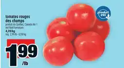 Super C tomates rouges des champs | red field tomatoes offer