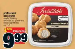 Super C profiteroles Irresistible | Irrésistible profiteroles offer