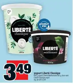 Super C yogourt Liberté Classique | Liberté Classique yogurt offer