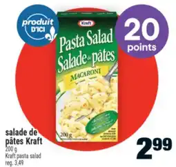Super C salade de pâtes Kraft | Kraft pasta salad offer