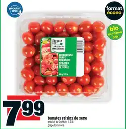 Super C TOMATES RAISINS DE SERRE | GRAPE TOMATOES offer