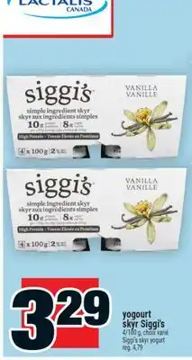 Super C yogourt skyr Siggi's | Siggi's skyr yogurt offer