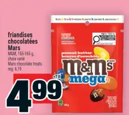Super C friandises chocolatées Mars | Mars chocolate treats offer