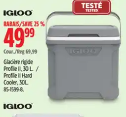 Canadian Tire Igloo Profile II Hard Cooler, 30L offer