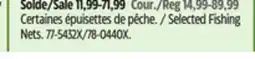 Canadian Tire Lucky Strike Selected Fishing Nets offer