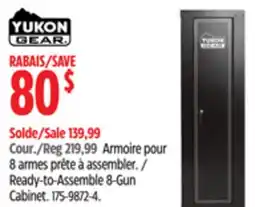 Canadian Tire Ready-to-Assemble 8-Gun Cabinet offer