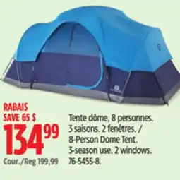 Canadian Tire 8-Person Dome Tent offer