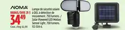 Canadian Tire NOMA Solar-Powered LED Motion Sensor Light offer