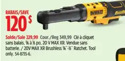 Canadian Tire 20V MAX XR Brushless 3⁄8˝-1⁄2˝ Ratchet offer