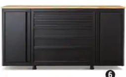 Canadian Tire MASTERCRAFT 6-Drawer/2-Door Workstation with Wood Top offer