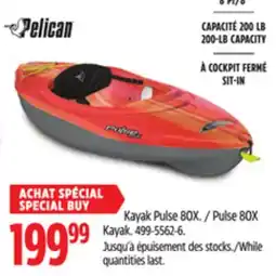Canadian Tire Kayak Pulse 80X offer
