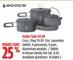 Canadian Tire Selkirk 4-Person Family Pot Set, 6-Pc offer