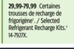 Canadian Tire RED TEK Selected Refrigerant Recharge Kits.‡ offer