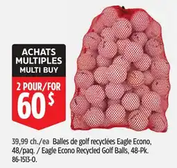 Canadian Tire Eagle Econo Recycled Golf Balls, 48-Pk offer