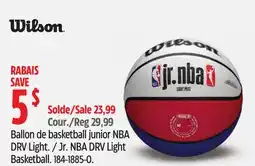 Canadian Tire Jr. NBA DRV Light Basketball offer