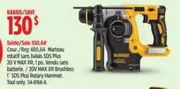 Canadian Tire DEWALT 20V MAX XR Brushless 1˝ SDS Plus Rotary Hammer offer