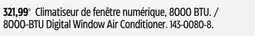 Canadian Tire 8000-BTU Digital Window Air Conditioner offer