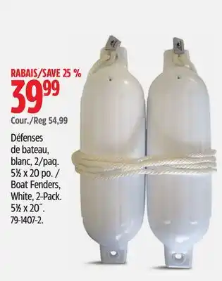 Canadian Tire Boat Fenders offer