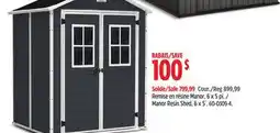 Canadian Tire Keter Manor Resin Shed offer