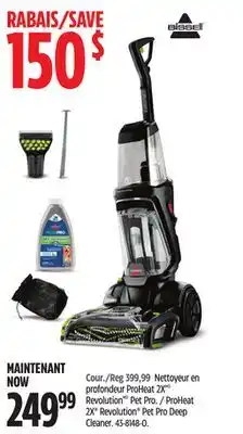 Canadian Tire ProHeat 2X Revolution Pet Pro Deep Cleaner offer