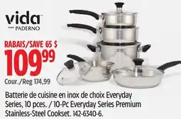 Canadian Tire 0-Pc Everyday Series Premium Stainless-Steel Cookset offer