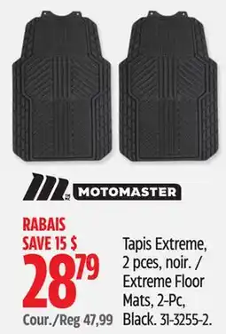 Canadian Tire Motomaster Extreme Floor Mats offer
