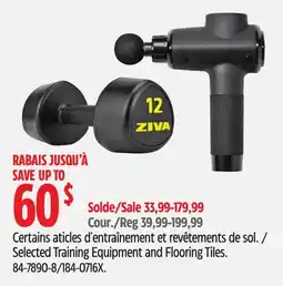 Canadian Tire Everlast Selected Training Equipment and Flooring Tiles offer