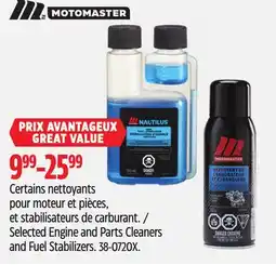 Canadian Tire Selected Engine and Parts Cleaners and Fuel Stabilizers offer