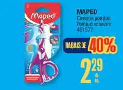 Jean Coutu MAPED Pointed scissors offer