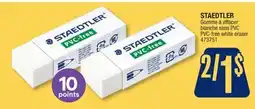 Jean Coutu STAEDTLER PVC-free white eraser offer