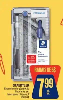 Jean Coutu STAEDTLER Geometry set offer