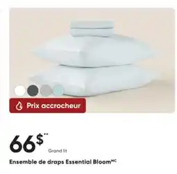 Dormez Vous Ensemble de draps Essential Bloom offer