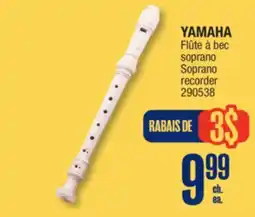 Jean Coutu YAMAHA Soprano recorder offer