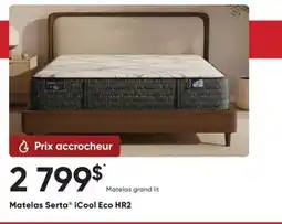 Dormez Vous Matelas Serta iCool Eco HR2 offer