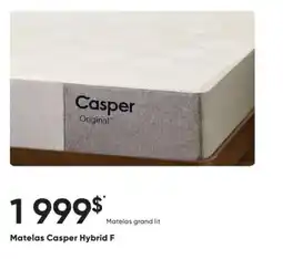 Dormez Vous Matelas Casper Hybrid F offer
