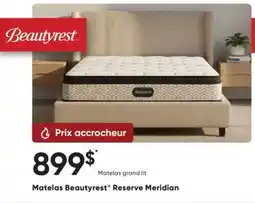 Dormez Vous Matelas Beautyrest Reserve Meridian offer