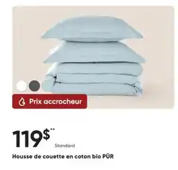 Dormez Vous Housse de couette en coton bio PÜR offer