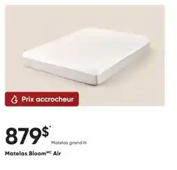 Dormez Vous Matelas BloomMC Air offer