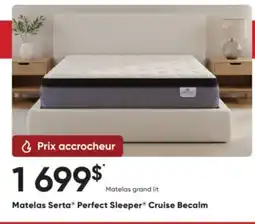 Dormez Vous Matelas Serta Perfect Sleeper Cruise Becalm offer