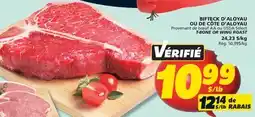 IGA T-BONE OR WING ROAST offer