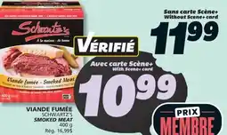 IGA SCHWARTZ'S SMOKED MEAT offer