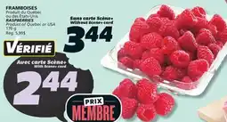 IGA RASPBERRIES offer