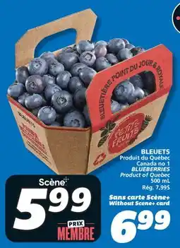 IGA BLUEBERRIES offer