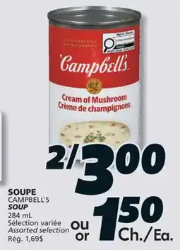 IGA CAMPBELL'S SOUP offer
