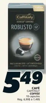 IGA CAFFITALY COFFEE offer